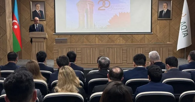 20 Yanvar faciəsinin 36 cı ildönümü AQTA da anılıb