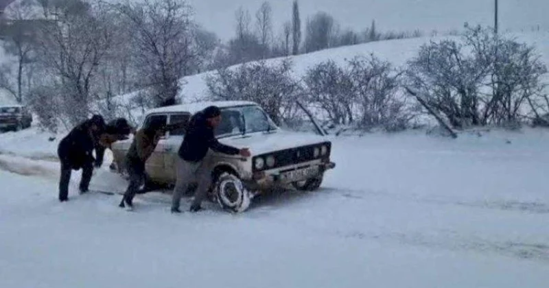 Bu yol qara görə bağlandı