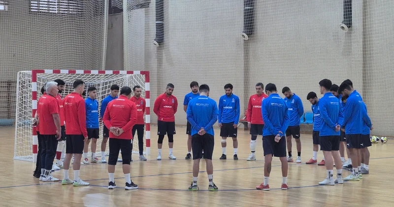 Futzal üzrə Azərbaycan millisinin Bakıda təlim məşq toplanışı başlayıb FOTOLAR