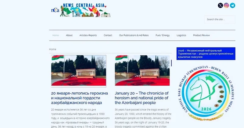 Azərbaycanın Türkmənistandakı səfirliyi 20 Yanvar faciəsi ilə bağlı materiallar dərc edib