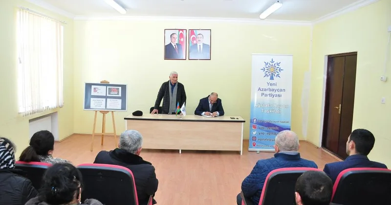 Ağstafada “20 Yanvar Ümumxalq Hüzn Günüdür” mövzusunda tədbir keçirilib