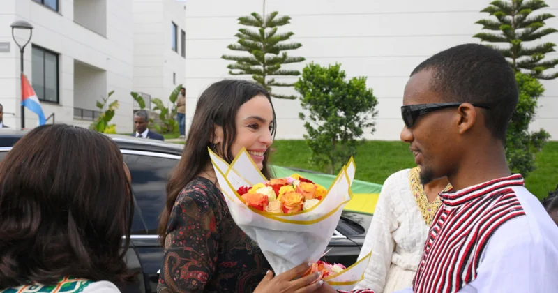 Leyla Əliyeva Əddis Əbəbədə bir sıra sosial və mədəni obyektlərlə tanış olub FOTO