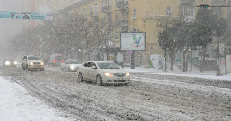 Çovğun olacaq, yollar buz bağlayacaq XƏBƏRDARLIQ