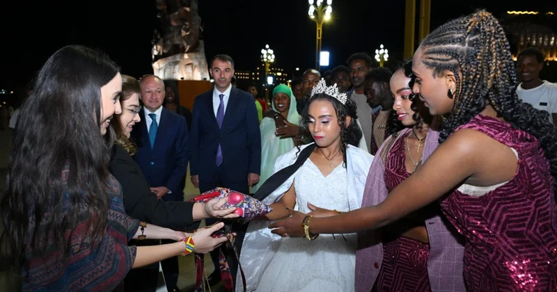 Лейла Алиева посетила в Аддис Абебе Музейный комплекс Победы при Адуа