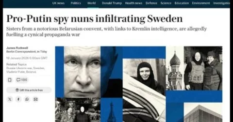 İsveçdə Belarus casus rahibələri ilə bağlı qalmaqal