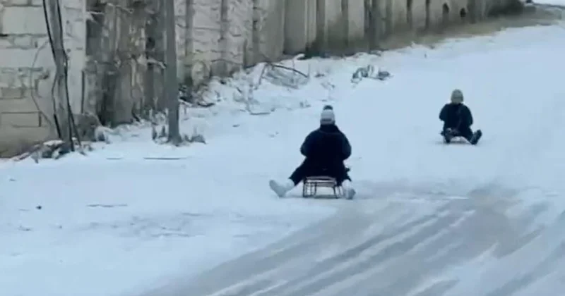 Новые кадры из города Шуша под снежным покровом ВИДЕО