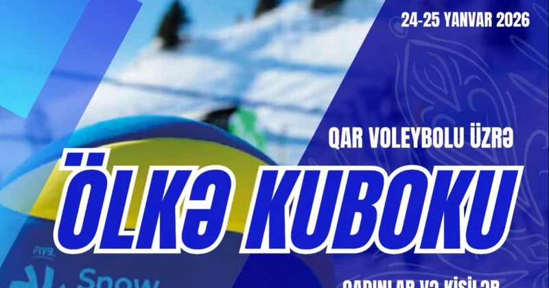 Şahdağda qar voleybolu üzrə ölkə kuboku keçiriləcək