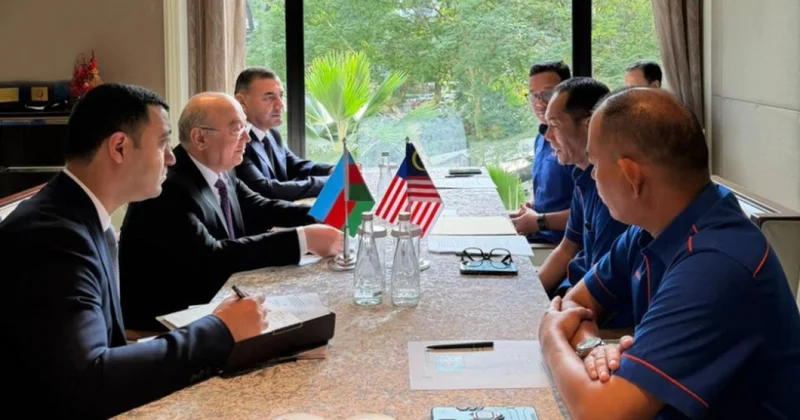 Делегация МЧС Азербайджана в Малайзии ФОТО