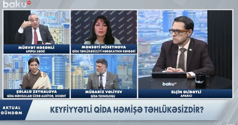 BUNLAR ƏLDƏQAYIRMADIR DEDİ, ARA QARIŞDI Efirdə gərginlik yarandı + VİDEO