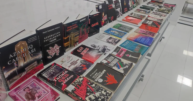 Mərkəzi Elmi Kitabxanada 20 Yanvar faciəsinin 36 cı ildönümünə həsr olunmuş sərgi təşkil edilib