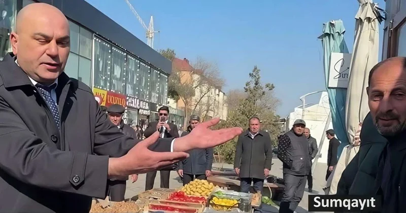 Küçə ticarəti ilə bağlı QALMAQAL Satış üçün müəyyən edilməmiş yerlərlə bağlı siyahı var? VİDEO