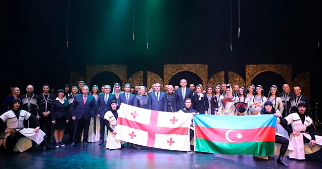 Gəncədə “Erisioni” mahnı və rəqs ansamblının konserti oldu Fotolar