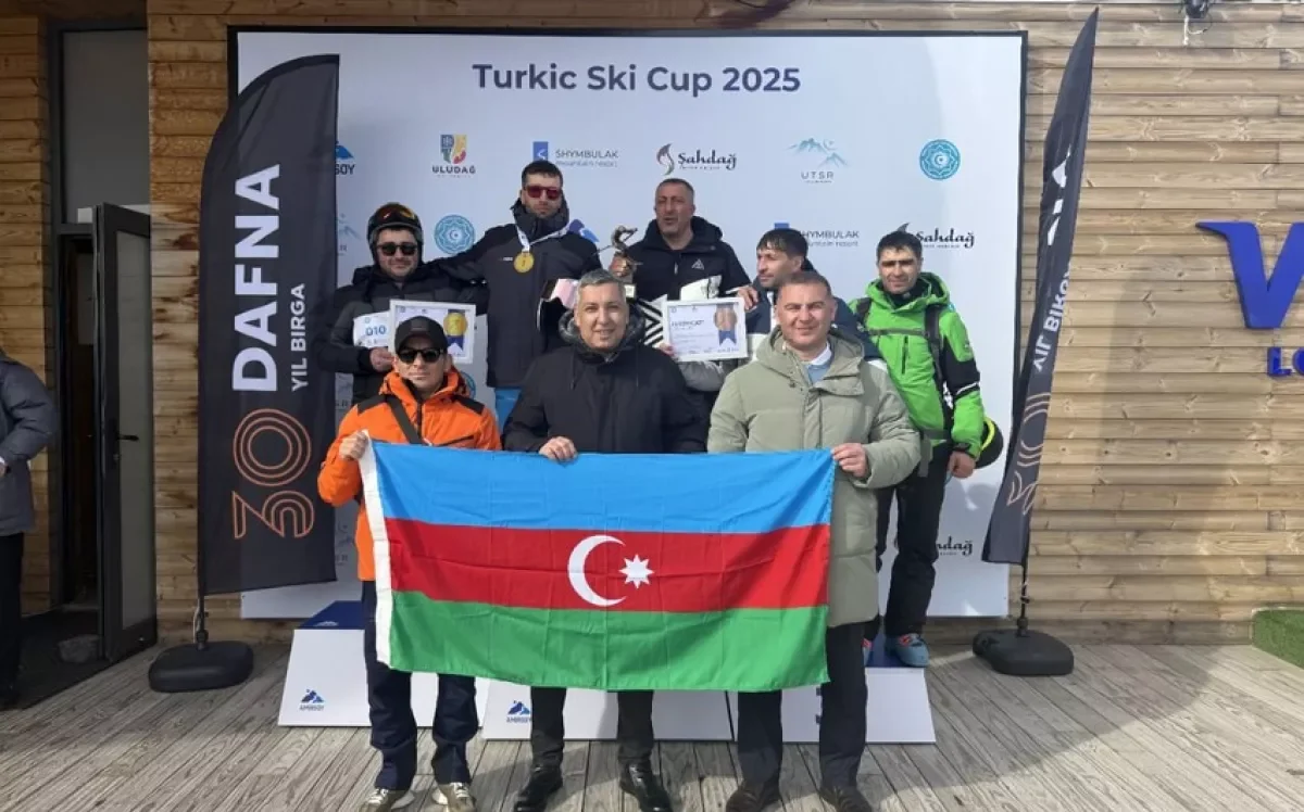 Turkic Ski Cup 2025: Азербайджанские лыжники любители завоевали две медали ФОТО