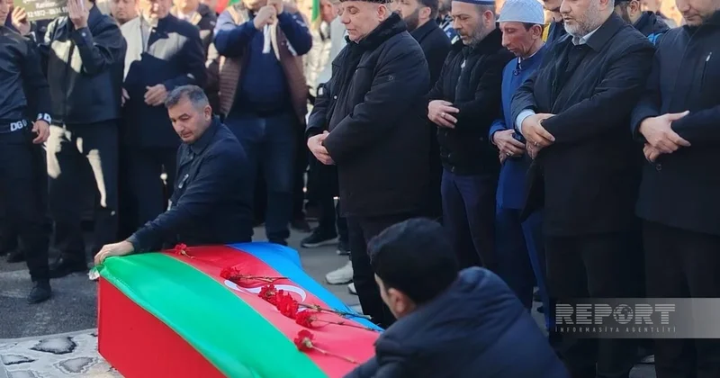 В Мингячевире простились с шехидом I Карабахской войны Шахином Керимовым