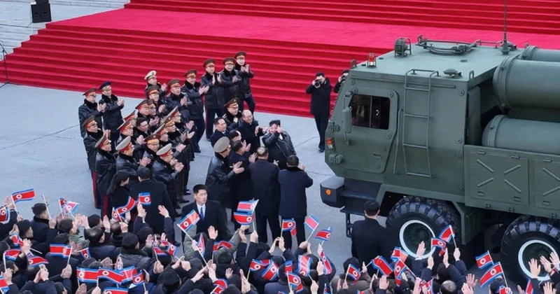 Товарищ Ким прокатился на новой катюше