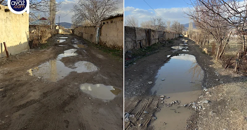 Sədərək sakinləri: “İndi nə su kanalizasiya var, nə də salamat yol” Fotolar