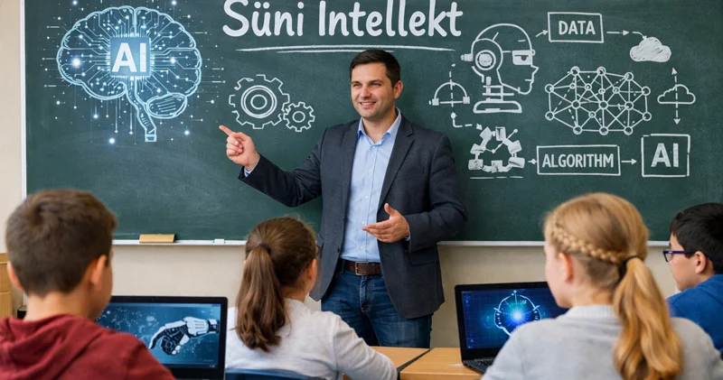 Orta məktəblərdə süni intellekt fənni tətbiq oluna bilər? Təhsil eksperti