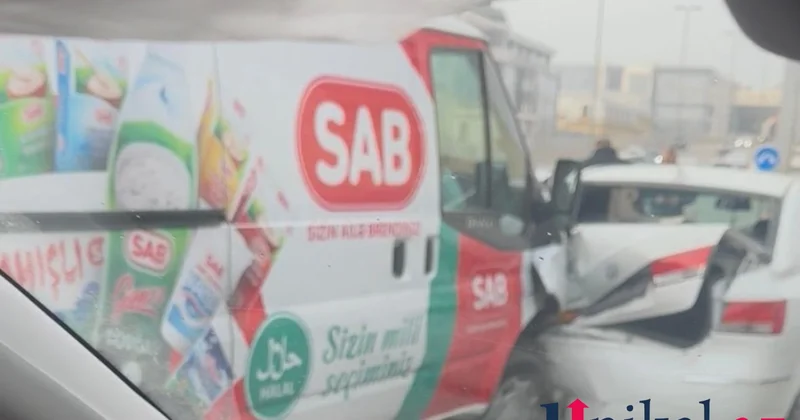 SAB ın maşını Bakıda qəza törətdi