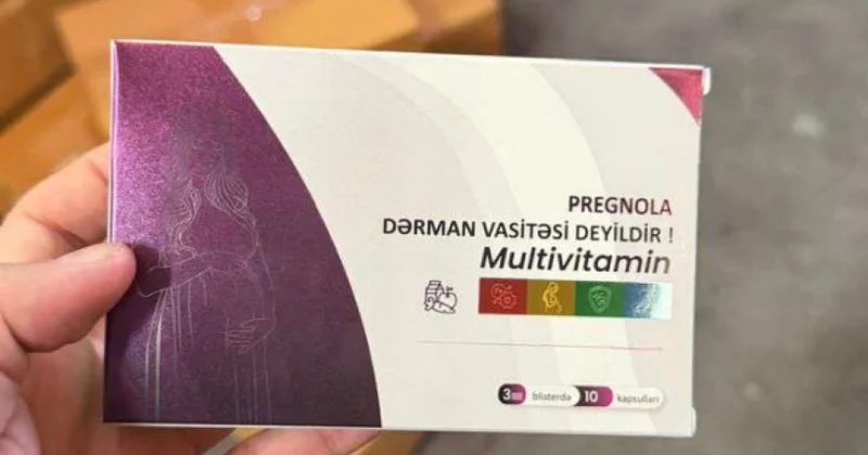 İdxal olunan bioloji aktiv qida məhsulu normativ tələblərə cavab verməyib