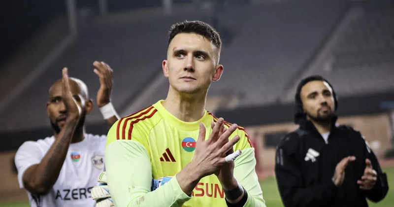 Голкипер "Карабаха" снова оказался в центре внимания Лиги чемпионов ВИДЕО