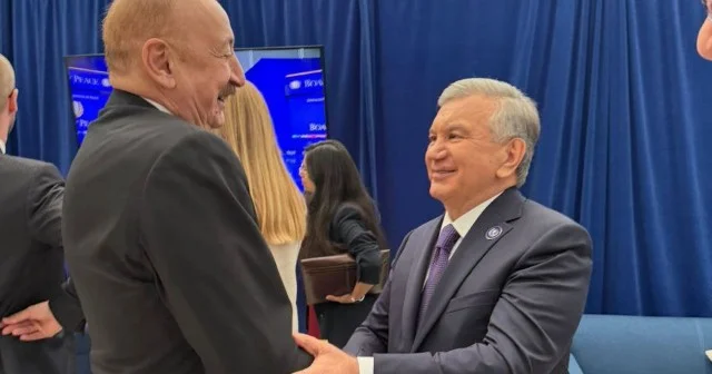 Prezident dünya liderləri ilə bir arada VİDEO (FOTOLAR)