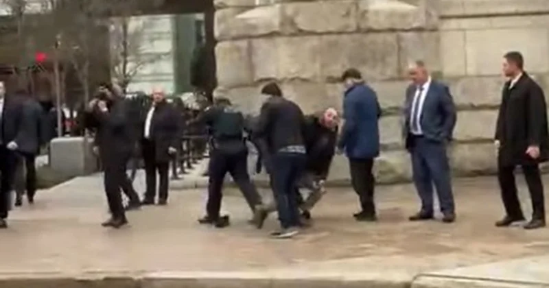 Prezidentin təhlükəsizlik xidmətinin əməkdaşları ABŞ polisi ilə birlikdə təxribatın qarşısını aldılar Video
