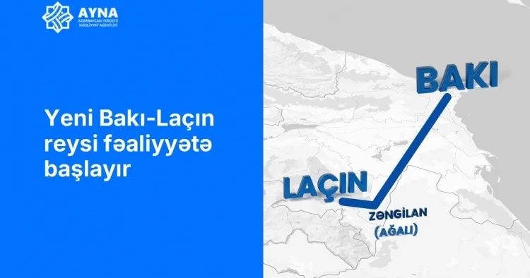 Bakıdan Laçına yeni müntəzəm avtobus reysi təşkil olunacaq