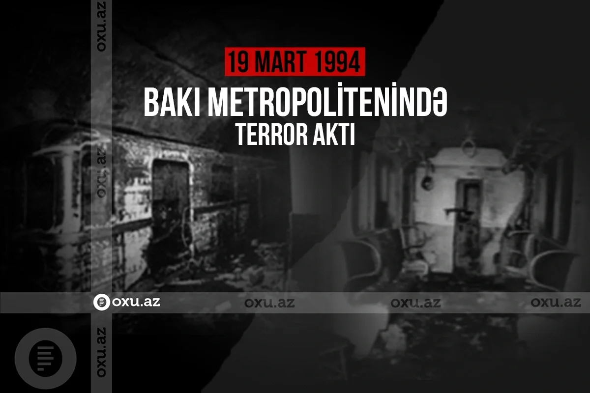 Bakı metrosunda terrordan 31 il keçir