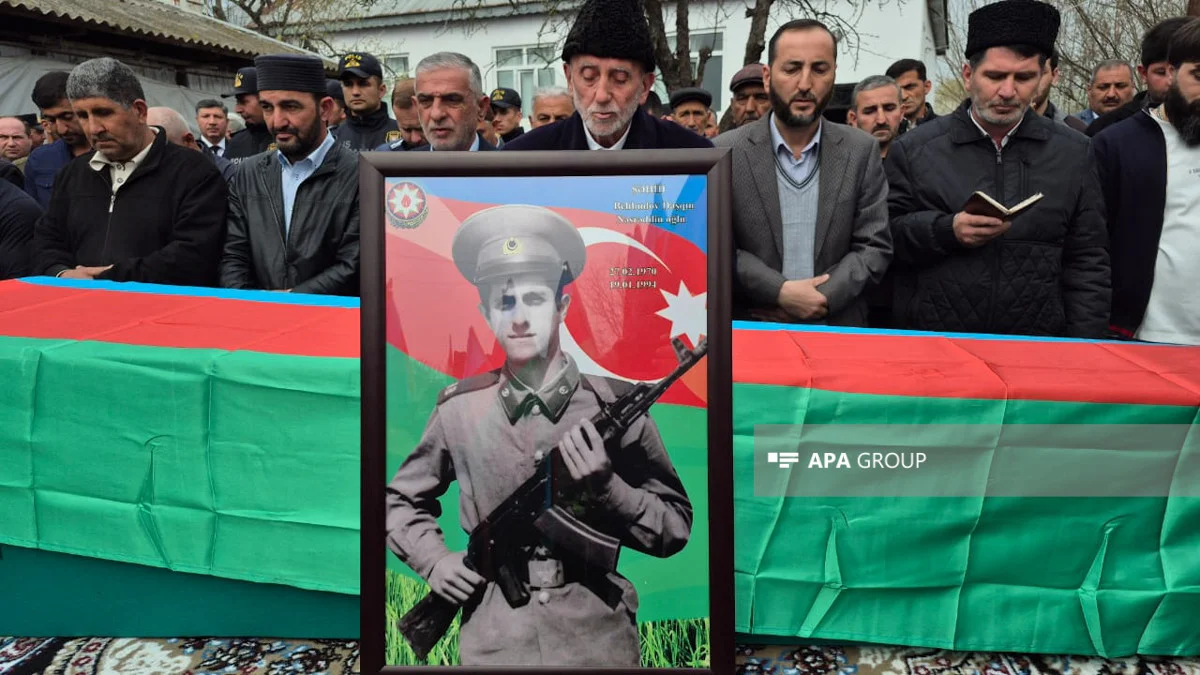 I Qarabağ müharibəsində itkin düşən Daşqın Behbudovun qalıqları Göyçayda dəfn edilib FOTO