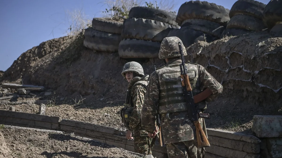 Ermənistan silahları susdurmur Sərhəddəki təxribatın PƏRDƏARXASI