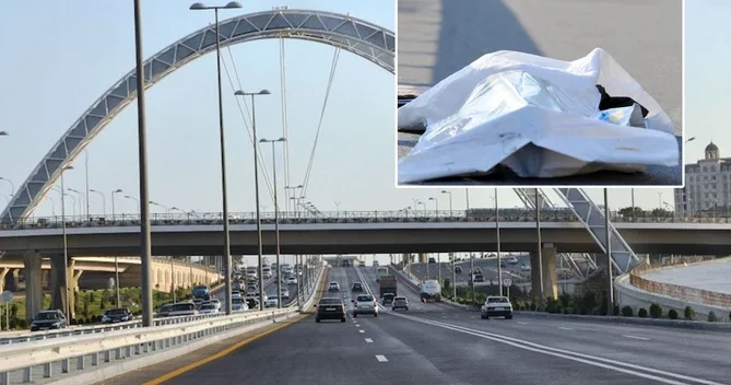 Koroğlu da maşın piyadanı vurub