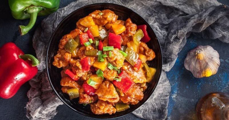 Тайская курица с ананасами: простой рецепт