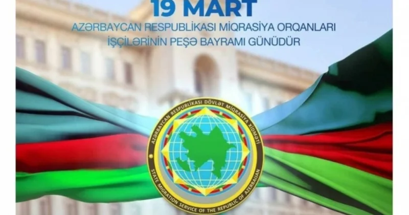 Bu gün Dövlət Miqrasiya Xidmətinin yaranmasının 19 ili tamam olur