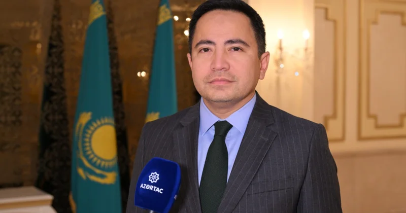 Qazaxıstanın ölkəmizdəki səfirinin Azərbaycan xalqına Novruz təbriki
