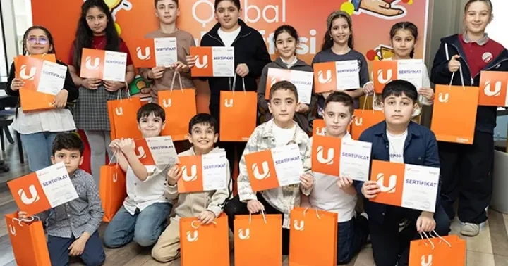 Unibank Qlobal Pul Həftəsi çərçivəsində məktəblilər üçün tədbir keçirib