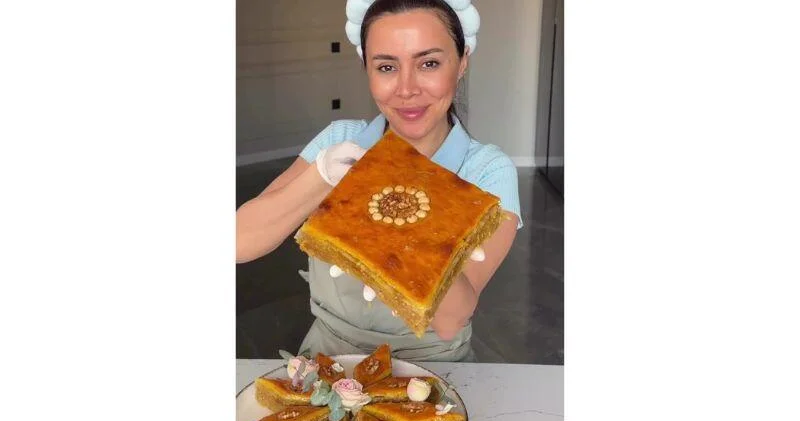 А вы видели такую большую пахлаву? ВИДЕО