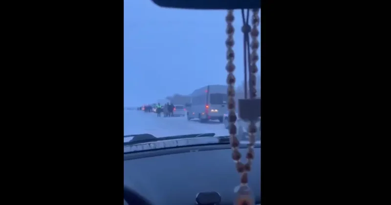 ASTRA: В России колонна силовиков приехала в село, протестовавшее против конфискации скота ФОТО / ВИДЕО