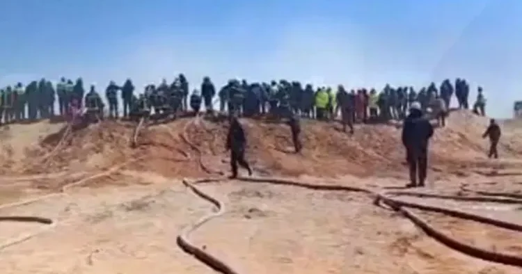 Liviyanın ən böyük neft yatağındakı yanğın söndürüldü