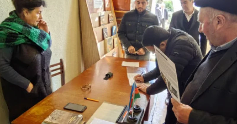 Göygöldə qəhvəyi mərmər bağacığının qışlama yerlərinə baxış keçirilib, zərərvericilər məhv edilib