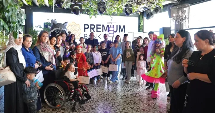 Premium Bank şəhid övladları və xüsusi qayğıya ehtiyacı olan uşaqlar üçün tədbir təşkil edib