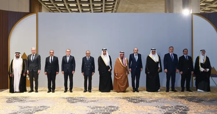 Ceyhun Bayramov nazirlərin Ər Riyadda keçirilən görüşündə iştirak etdi FOTO