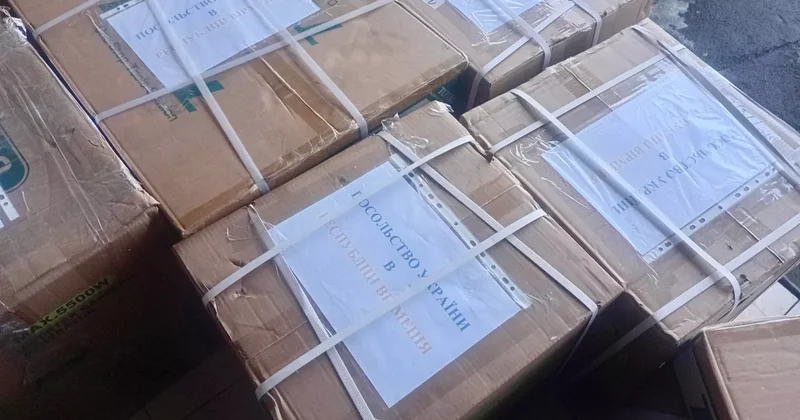 Армянское общество Красного Креста доставило в Украину 12 генераторов