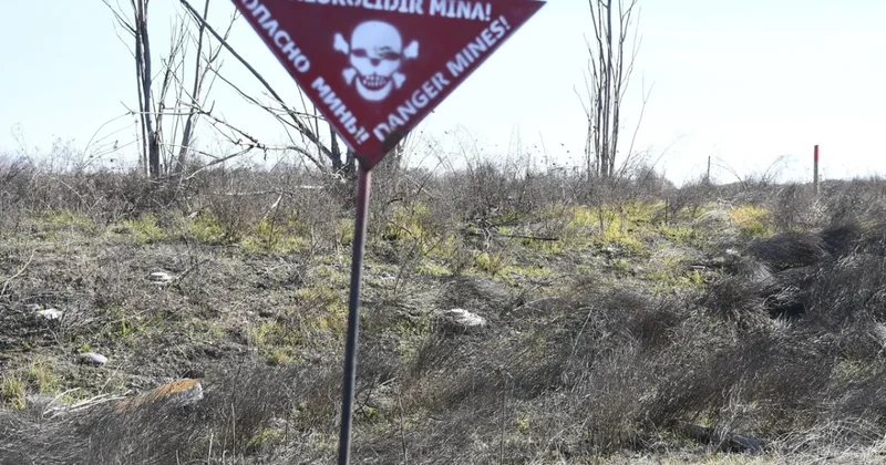 Azad olunmuş ərazilərdəki qəbiristanlıqlarda mina riski davam edir