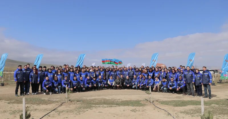 WUF13 çərçivəsində 600 dən çox ağac əkilib