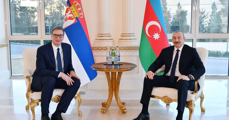 Serbiya Respublikasının Prezidenti Aleksandar Vuçiç Azərbaycan Respublikasının Prezidenti İlham Əliyevə zəng edib