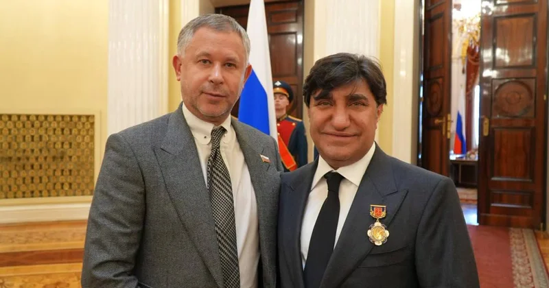 Qod Nisanov Sankt Peterburq parlamentinin medalı ilə təlif edilib
