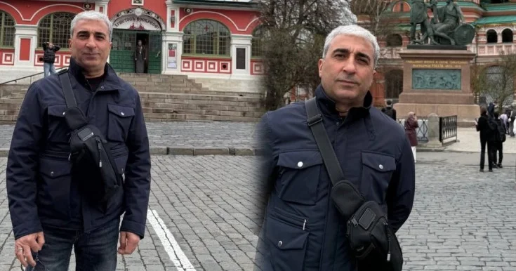 Rafael İsgəndərovun Moskva gəzintisi Fotolar