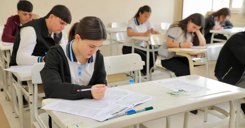 В Нахчыване состоялся выпускной экзамен для учащихся средних школ