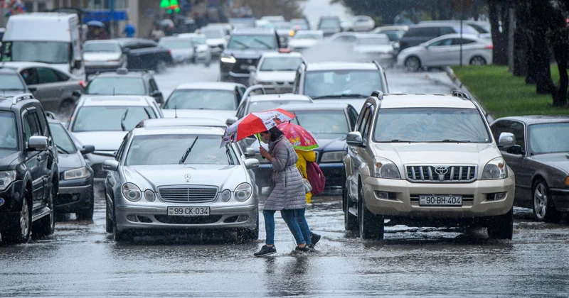 Əhalinin nəzərinə! Temperatur düşür, intensiv yağışlar başlayır TARİX