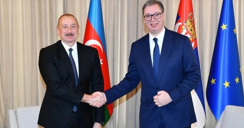 İlham Əliyev Aleksandar Vuçiçlə DANIŞDI